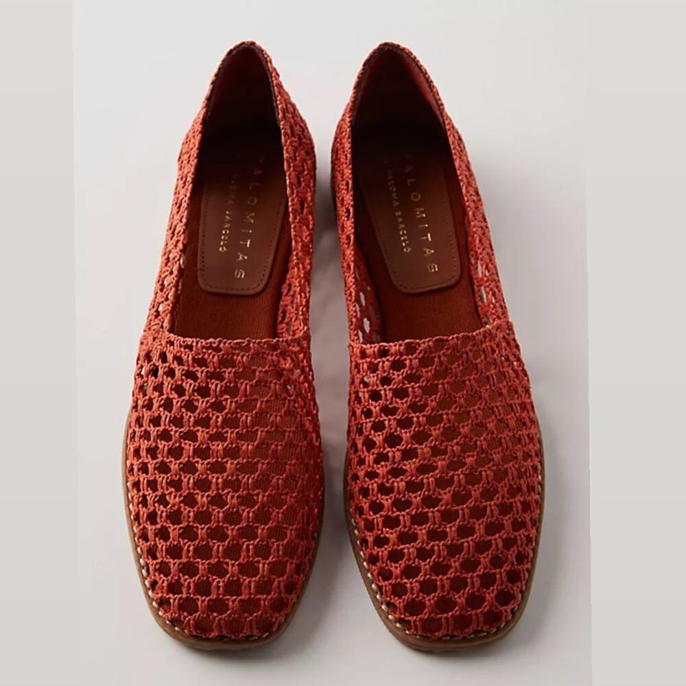 Paloma Barcelo Belma Mesh Slip On Espadrilles